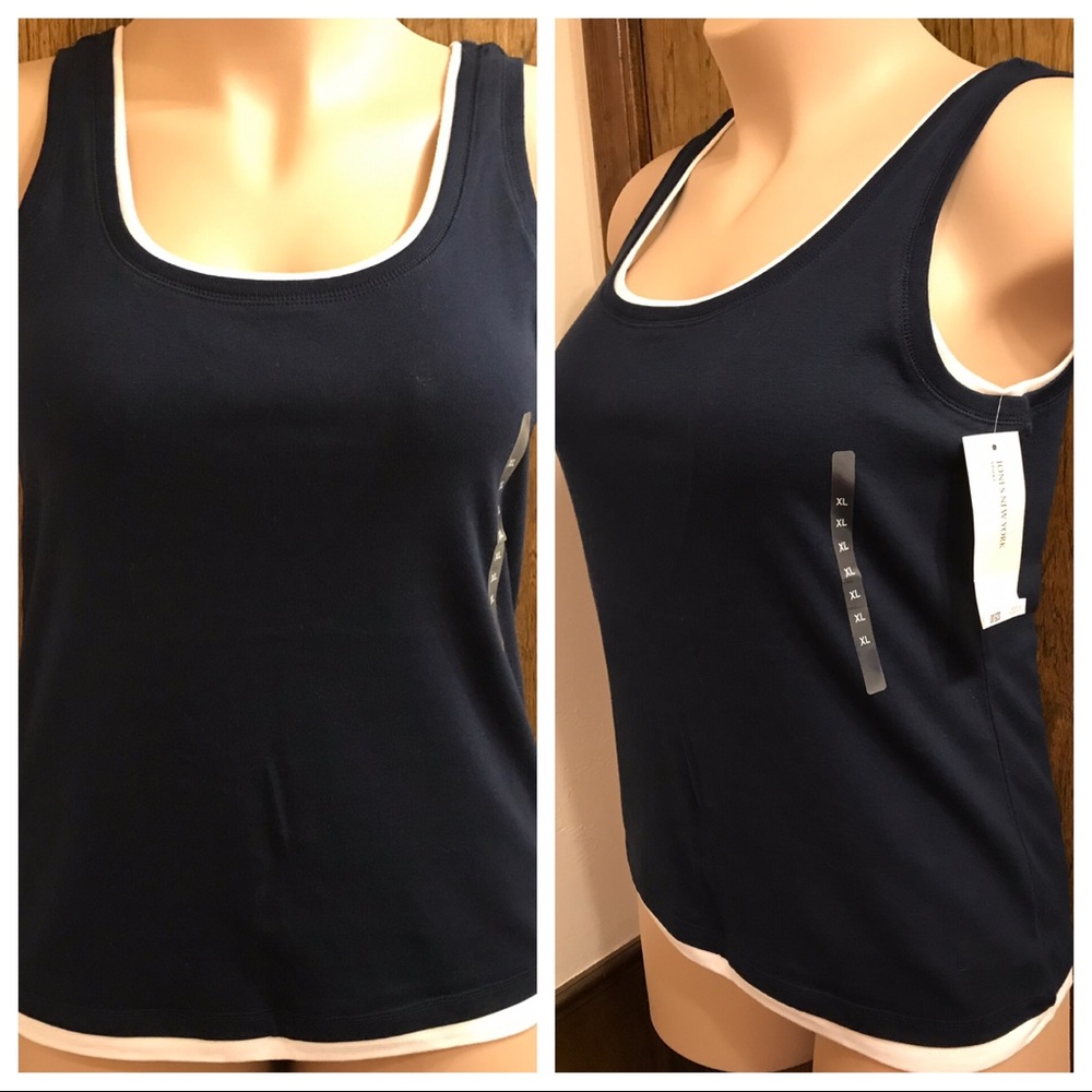 NWT Dillards Jones New York Sport Tank XL